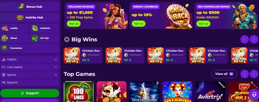 Gambloria app